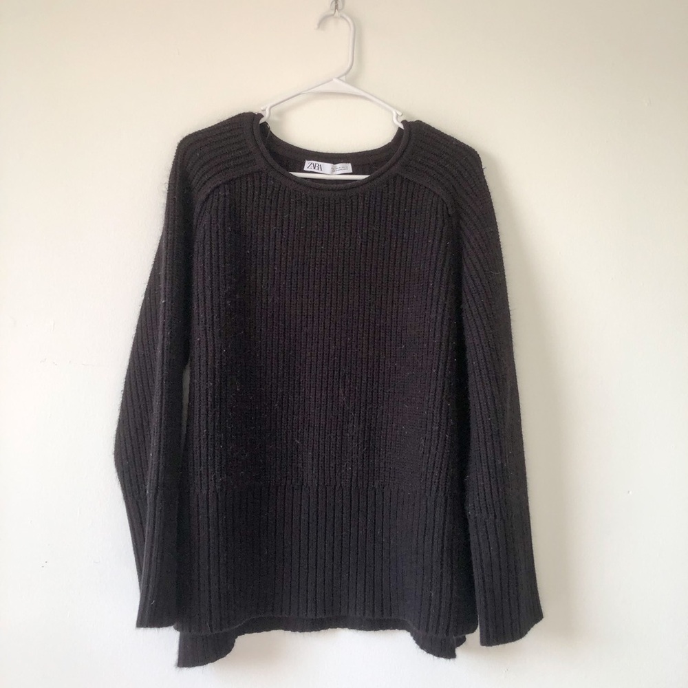 Zara black sweater